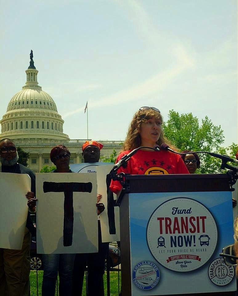 PPT speech in DC Transit Action Month - PPT joins the ATU for Transit Action Month!